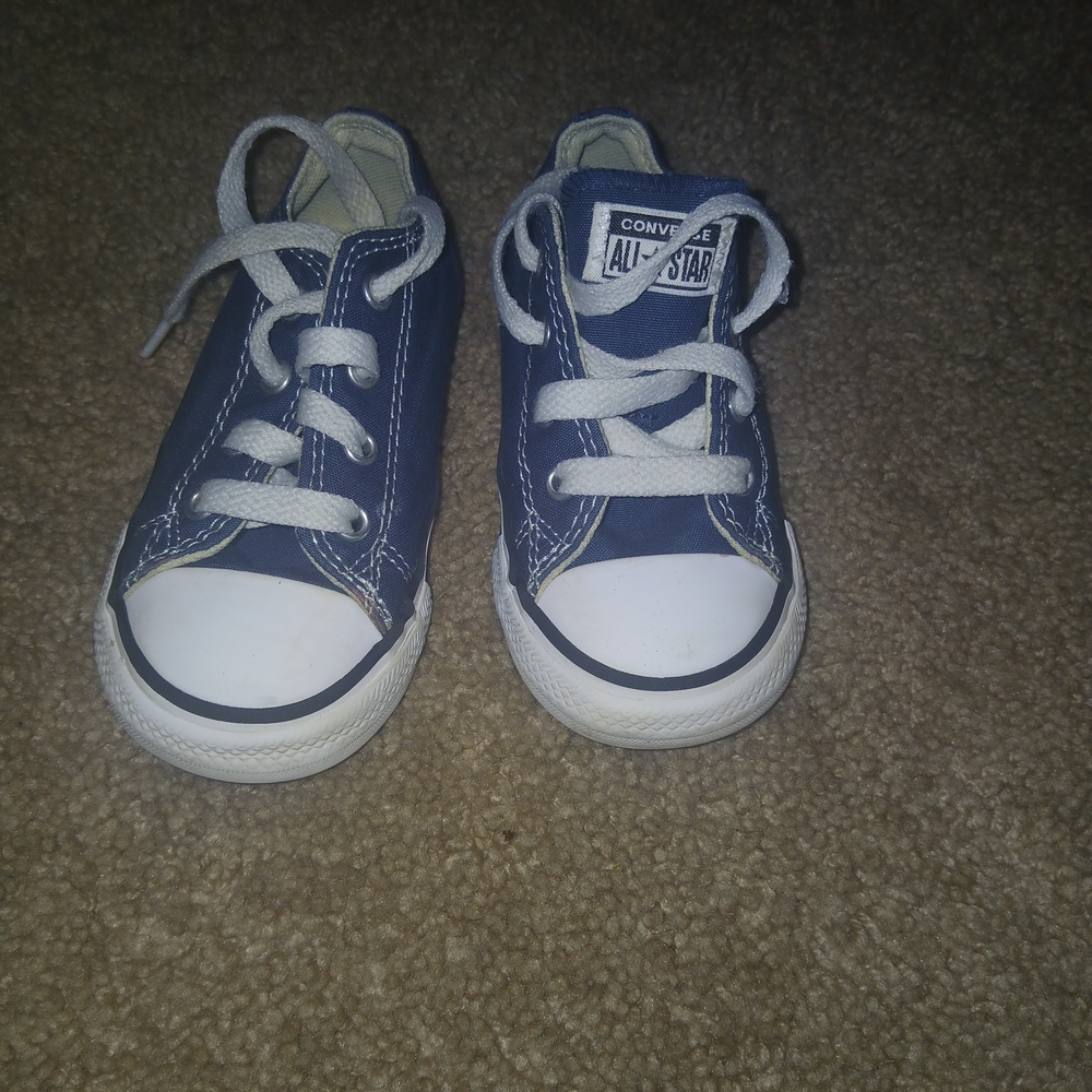 Converse Kids Blue Sneakers